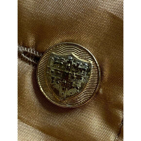 VTG St. John Sport Women's Gold Jacket Small Zip Italy Pockets Lined GUC 7346 - Picture 12 of 12